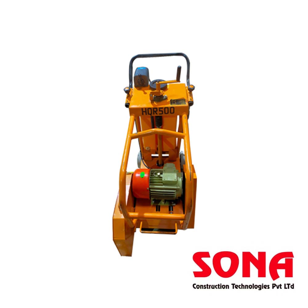 Concrete Cutter With Greaves Engine - Q500 With Electric Motor (5HP/7.5HP/10HP)