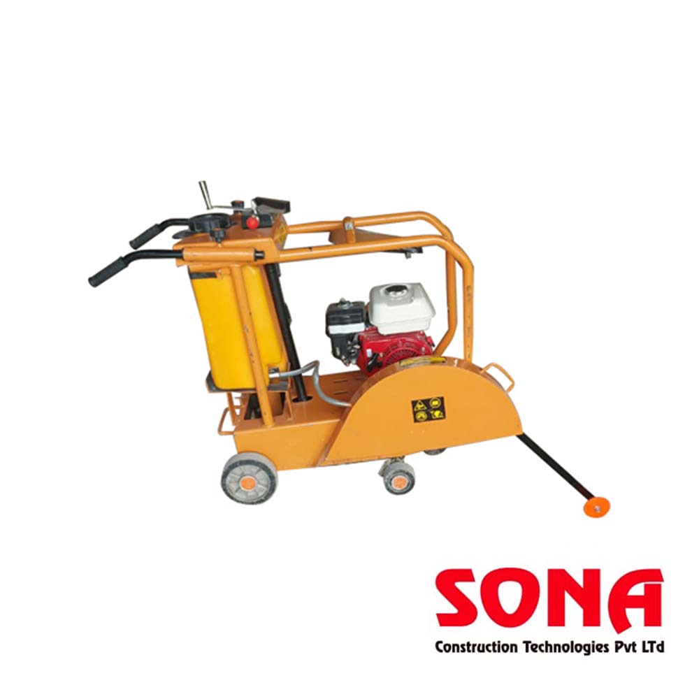 Concrete Cutter With Greaves Engine - Q500 With Honda GX160 (4HP) Manual