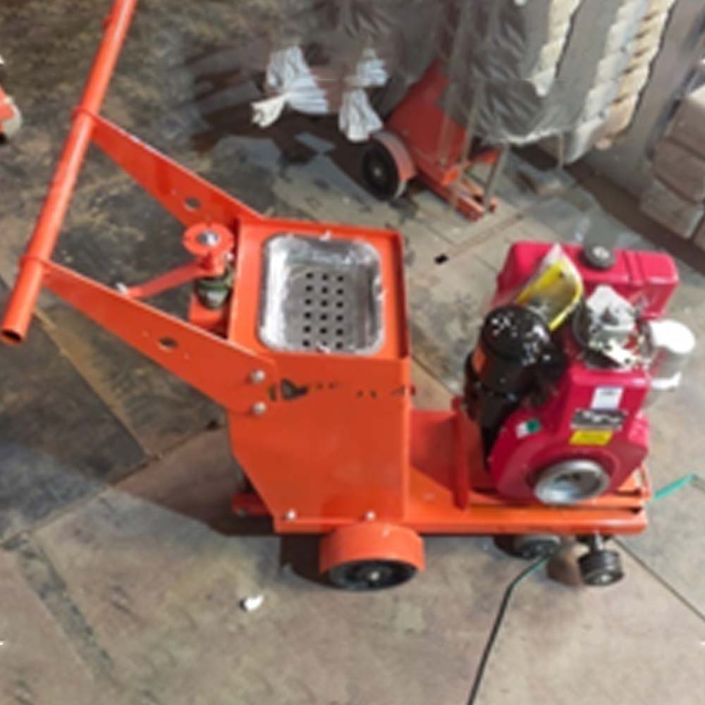Concrete Cutter With Greaves Engine  - Q500A With Greaves 1510 Amron Battery (9HP)